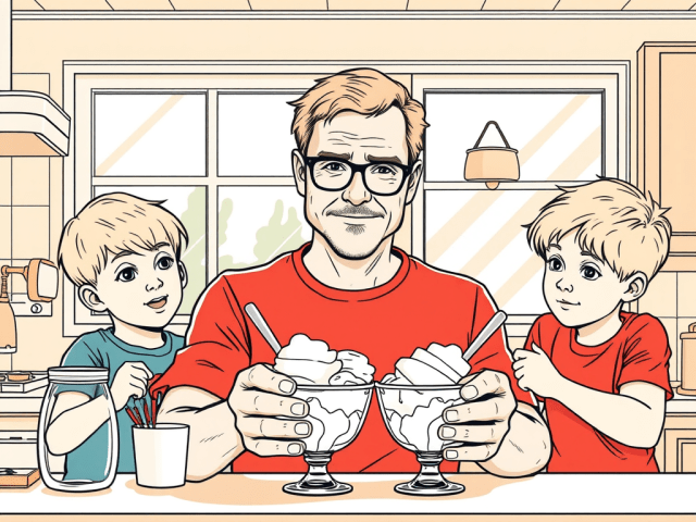 AI-generated image that looks nothing like the real people described in the story